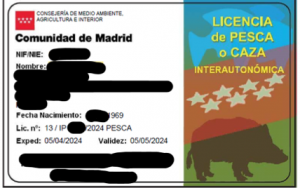 licencia pesca